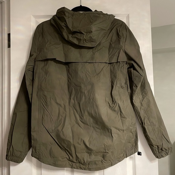 Army Green Rain Jacket - Picture 2 of 3